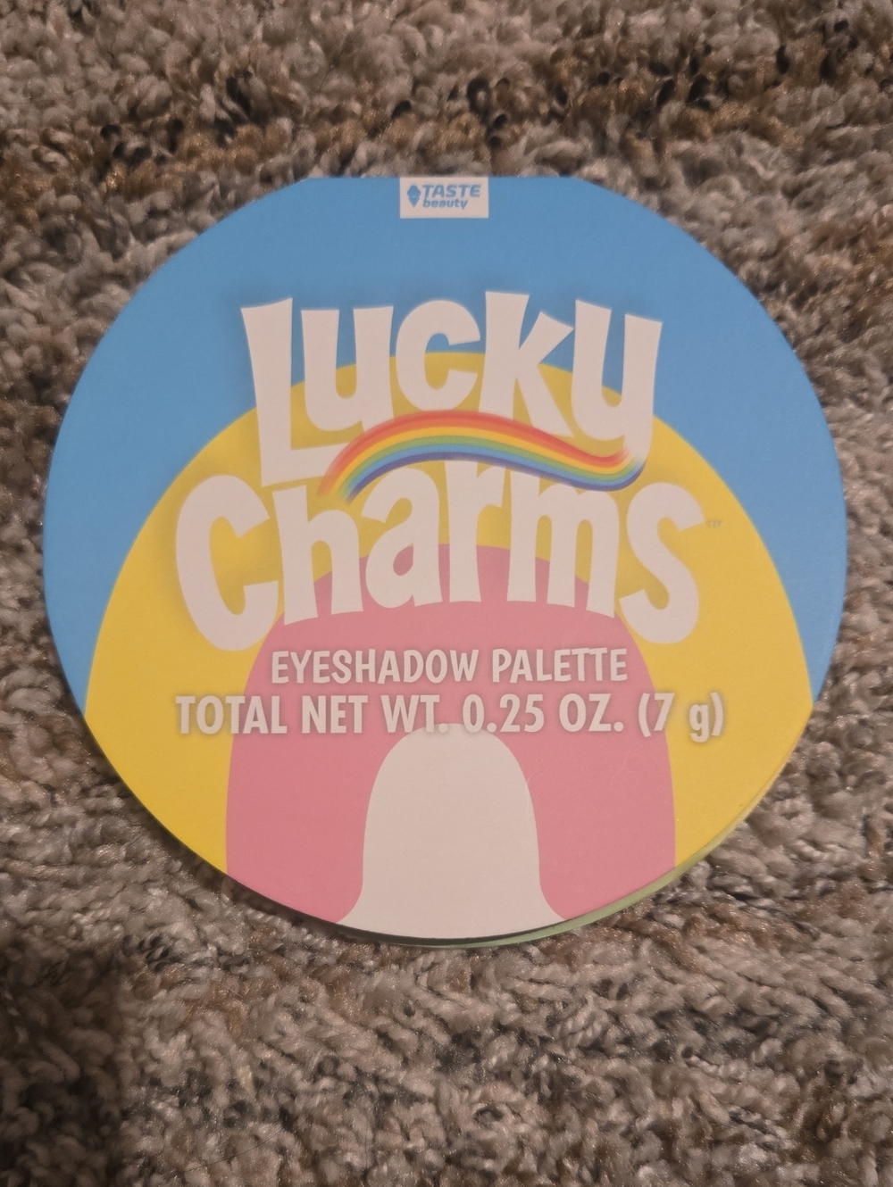 Lucky Charms Eyeshadow Palette - Pastel Blue, Yellow, Pink